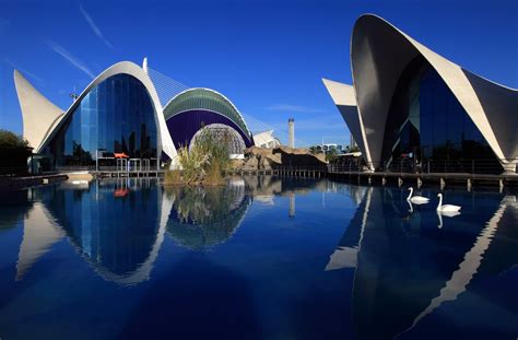 L’Oceanográfic, Valencia, 2002. Santiago Calatrava y Félix Candela