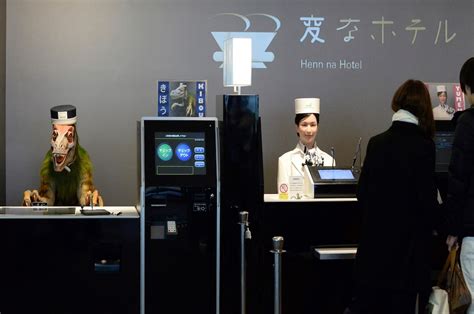 Henn-Na Hotel in Japan: In diesem Gasthaus arbeiten Roboter