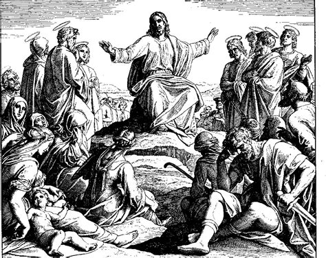 Jesus Sermon On the Mount Clip Art – Cliparts