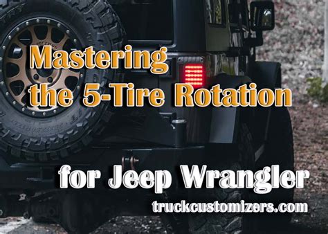 Mastering the 5-Tire Rotation for Your Jeep Wrangler