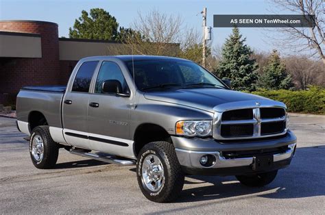 2005 Dodge Ram 2500 Slt 4x4 Crew Cab Pickup 4 - Door 5. 7l Hemi