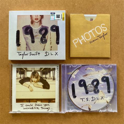 Taylor Swift 1989 (Deluxe Edition) CD with polaroids, Hobbies & Toys, Music & Media, CDs & DVDs ...