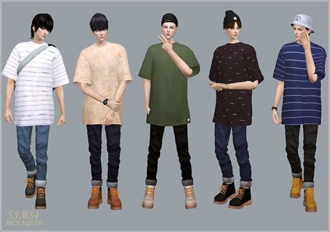 lookbook_48 | Sims 4 men clothing, Sims 4 male clothes, Sims 4