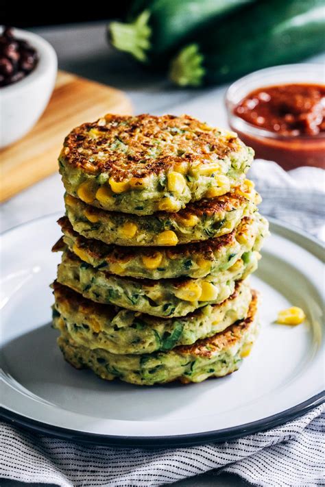 Healthy Zucchini Corn Fritters - Making Thyme for Health