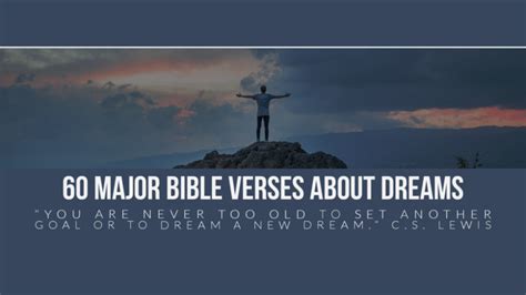 60 Major Bible Verses About Dreams And Visions (Life Goals)