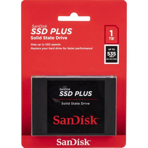 SanDisk 1TB SSD Plus SATA III 2.5" Internal SSD | Shopee Philippines