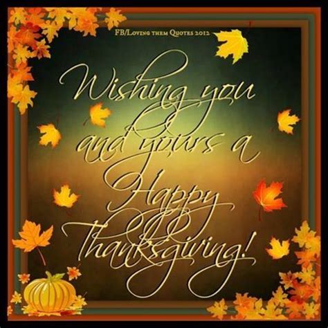 Wishing You A Happy Thanksgiving Quotes. QuotesGram