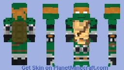 Michelangelo (TMNT) Minecraft Skin