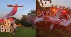 Pilot Dies After Plane Crashes During Gender Reveal Party In Mexico - Mikey Live