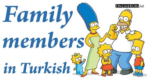 Family members in Turkish - YouTube