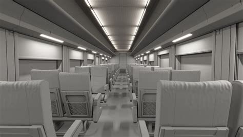 3D Railway Train Interior - TurboSquid 1964667