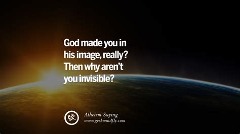 42 Funny Atheist Quotes About God's Existence, Fate And Life