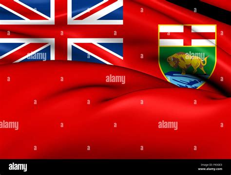 Flag of Manitoba, Canada Stock Photo - Alamy