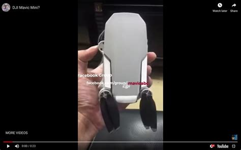 Leaked video of DJI Mavic Mini shows a potentially revolutionary camera ...