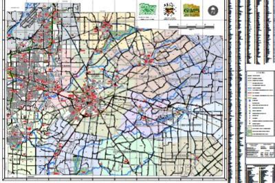 2018 Greene County Highway Map (Front)