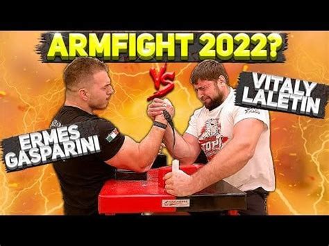 VITALY LALETIN vs ERMES GASPARINI : r/armwrestling