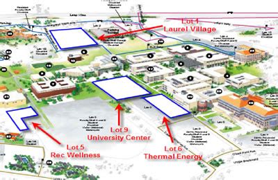 1604 Campus map