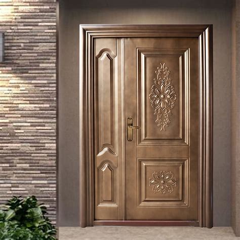 Chinese Cheaper Kitchen Single Steel Door Villa House Modern Design Main Gate Price Metal ...