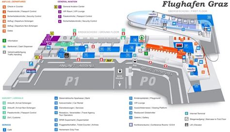 Flughafen Graz Plan