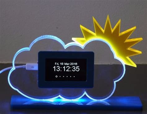 ESP8266 based Weather Station with a beautiful look | Embedded Lab