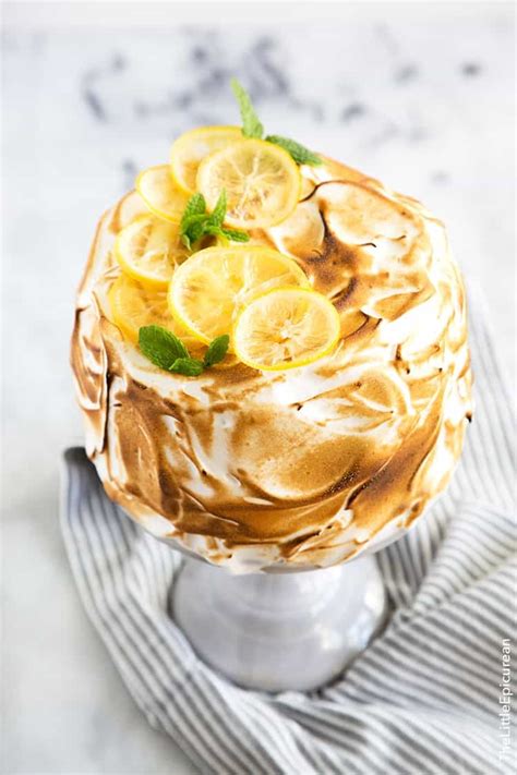 Lemon Meringue Cake - The Little Epicurean