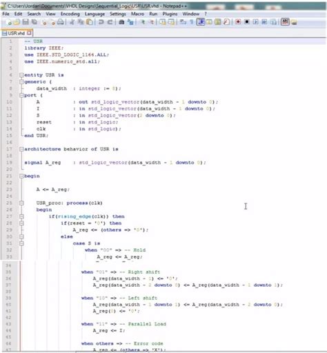 VHDL programming if else statement and loops with examples