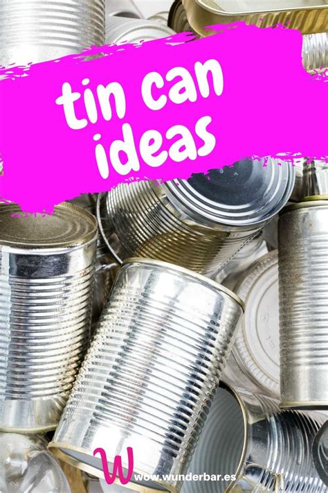 Upcycling tin cans | ideas and inspiration - Blechdosen Upcycling