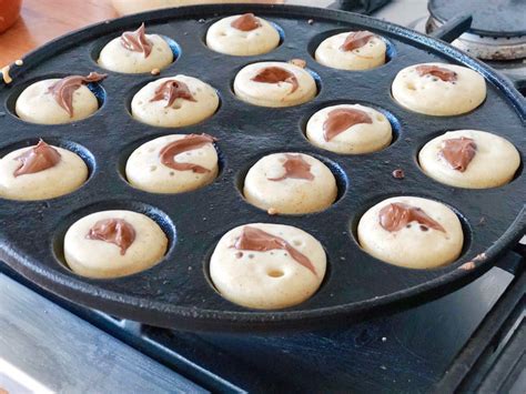 Poffertjes nutella en banaan - Made by Ellen