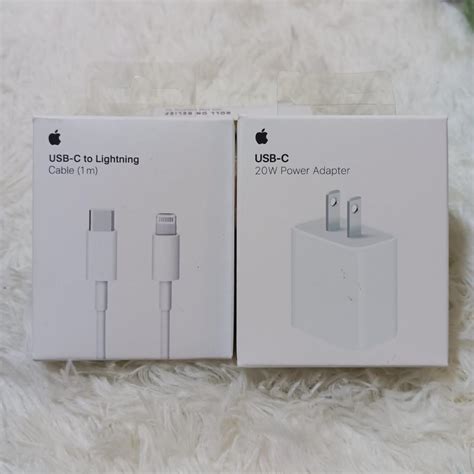 ORIGINAL Apple 20W with usb c lightning cable ready stocks for iphone ...