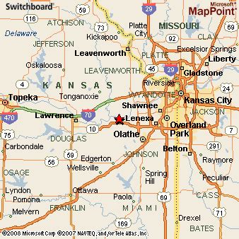 Where is De Soto, Kansas? see area map & more