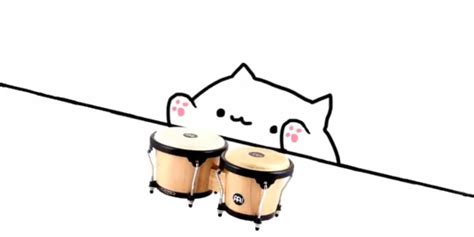 How to make a bongo cat meme | The Refreshing Meme of a Cat Playing ...