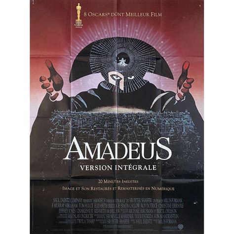 AMADEUS French Movie Poster - 47x63 in. - 1984/R1990