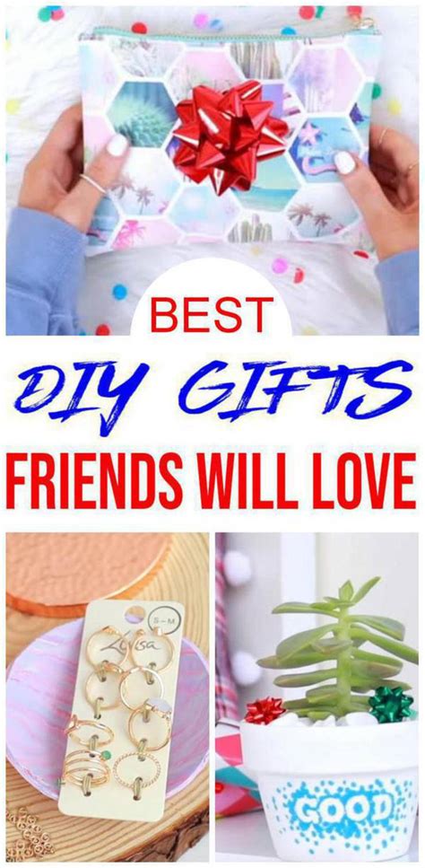 EASY DIY Gifts For Friends! BEST & CHEAP Gift Ideas To Make For ...