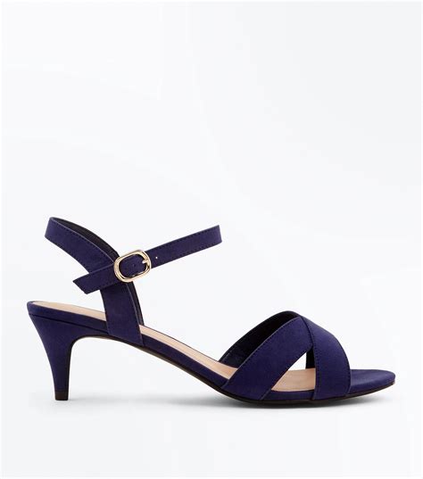 Navy Heeled Sandals - navypierparking2