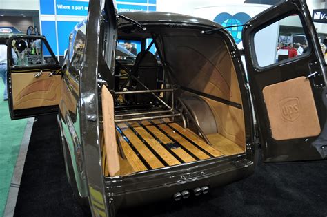 Just A Car Guy: A new take on a UPS truck was at SEMA