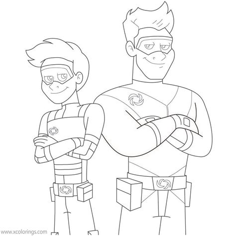 Henry Danger Captain Man Coloring Pages | My XXX Hot Girl
