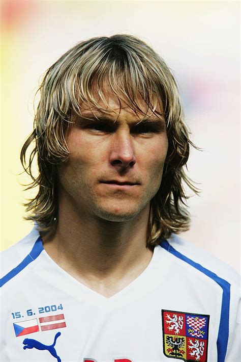 AVEIRO, PORTUGAL - JUNE 15: Portrait of Pavel Nedved of the Czech Republic prior to the UEFA ...