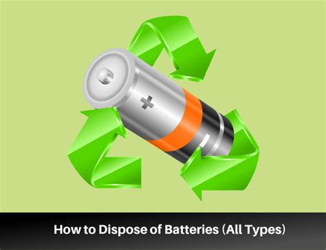 How to Dispose of Batteries (All Types)