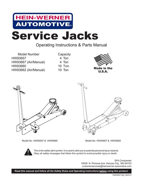 7 Pics Hein Werner 2 Ton Floor Jack Parts Diagram And View - Alqu Blog