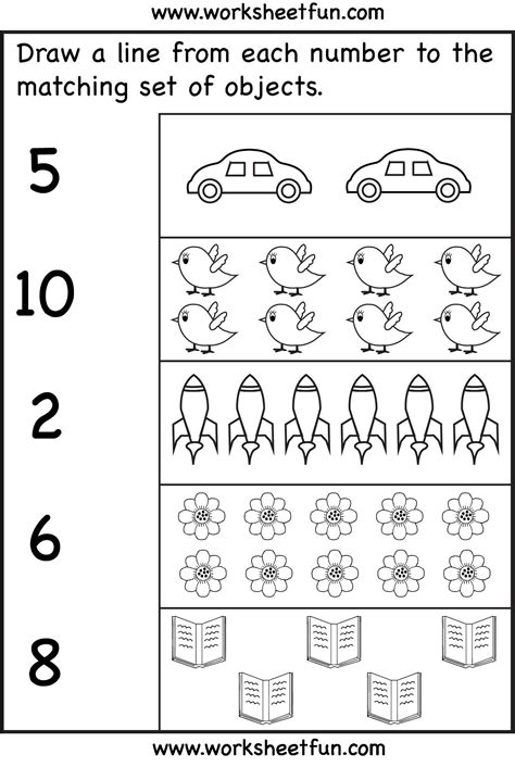 Printable Maths Worksheets For Nursery | Math worksheets, Preschool ...