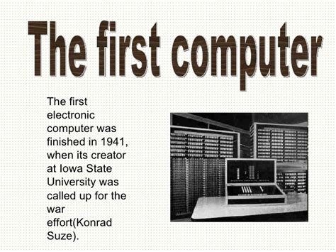 Short History of Computers - Tanmoy Blog