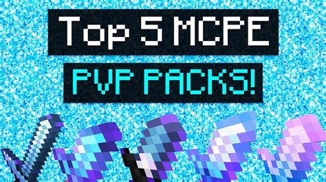 TOP 5 MCPE PVP TEXTURE PACKS! (1.18+) Ice Blue Edition (Minecraft ...