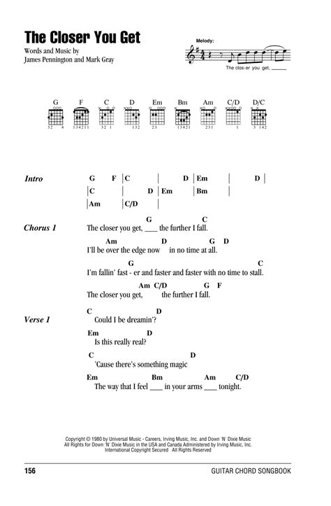 The Closer You Get by Alabama - Guitar Chords/Lyrics - Guitar Instructor