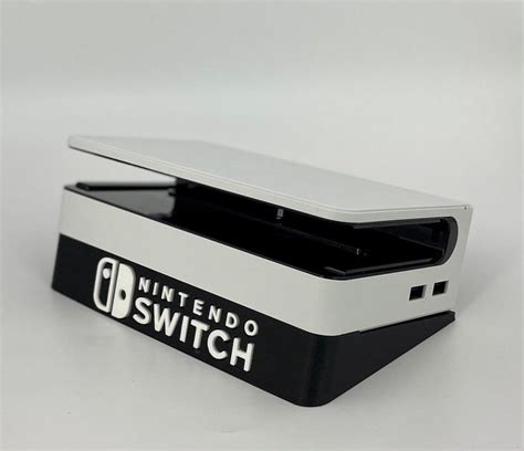 Nintendo Switch OLED Dock Horizontal Base, Video Gaming, Video Game ...