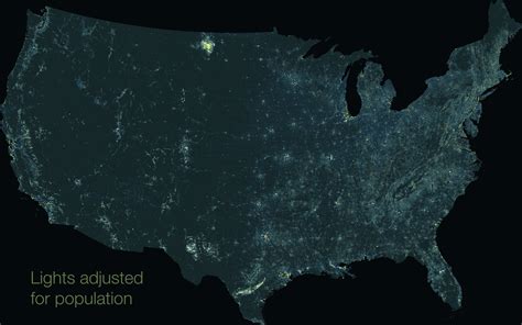 New Map Spotlights Light Pollution In The Rural West | Boise State Public Radio