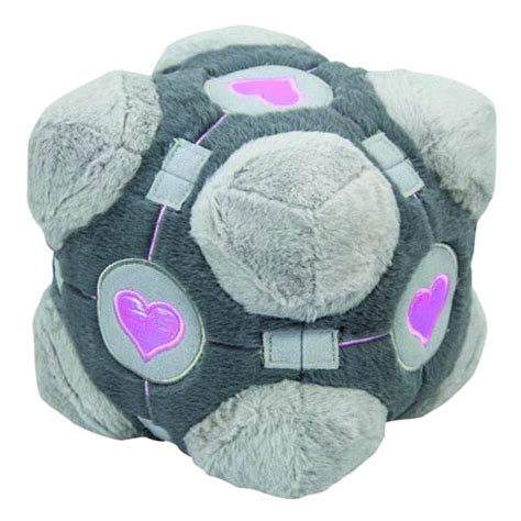 Portal Companion Cube Plush - Entertainment Earth