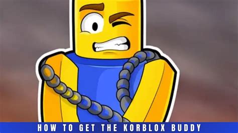 How to get the Korblox Buddy in Roblox UGC Don't Move