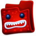 Free Red Folder Icon - png, ico and icns formats for Windows, Mac OS X ...