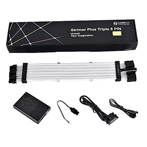 Buy Lian Li STRIMER Plus Triple 8 PINs -Addressable RGB VGA Power Cable Online at desertcartINDIA