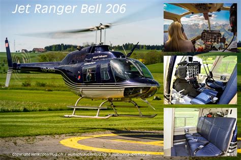 Helicopter Jet Ranger Bell 206 - Hubschrauberflug